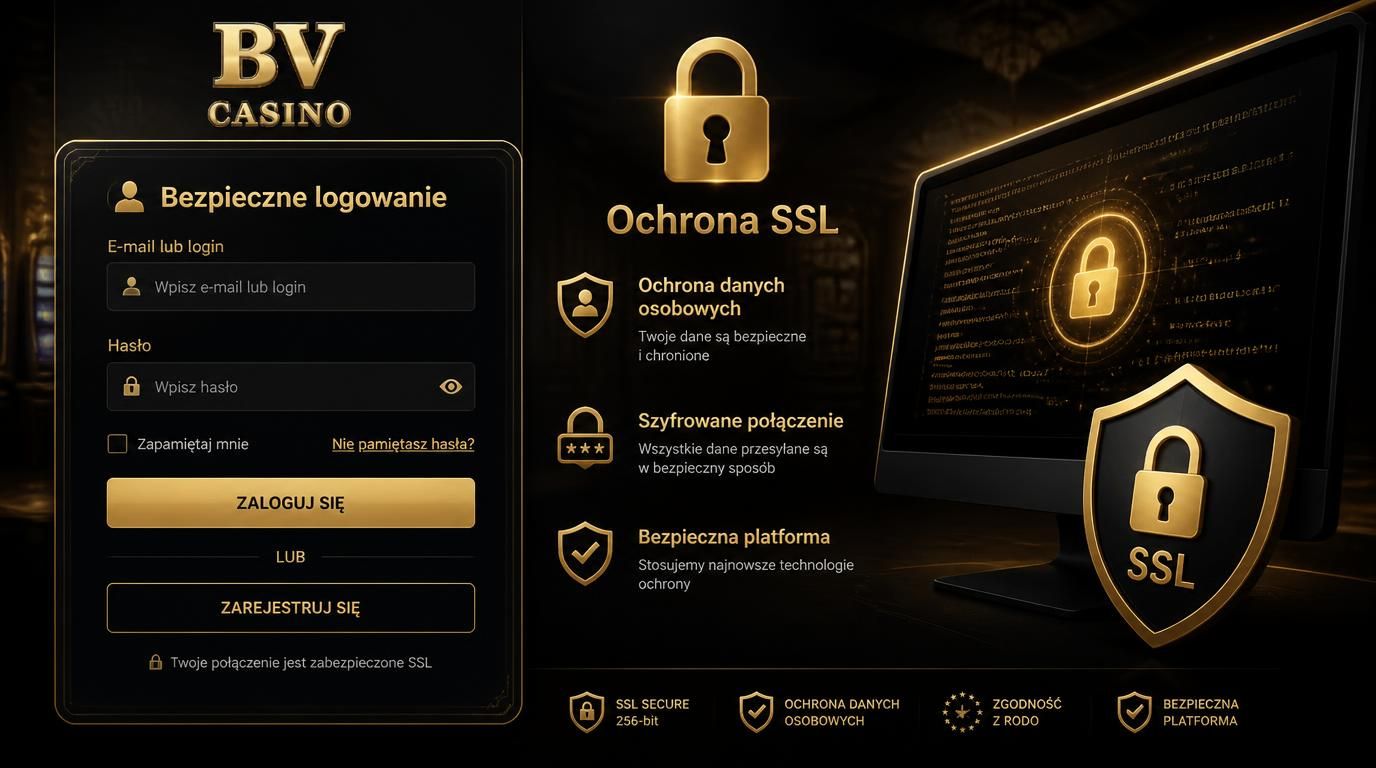 bezpieczne logowanie z SSL i ochrona danych